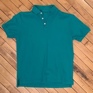 Bonobos Cotton Polo - Medium - Teal Green